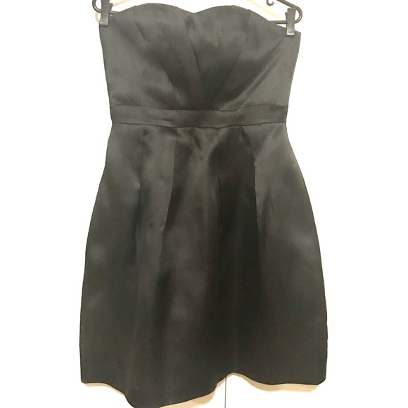 J.CREW Tulip Strapless Formal black Dress - size 8 - Picture 1 of 7
